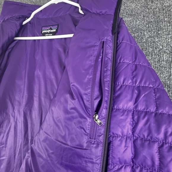 Jacket Purple Patagonia Nano Puff Insulated Full Zip Men's Medium - Picture 10 of 16